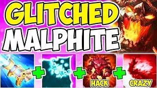*INSANE BUG* GLOBAL ULTIMATES AROUND THE MAP MALPHITE AP PERMA SLOW BUILD MID League Of Legends S9