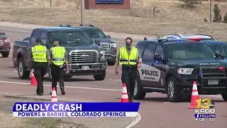Man killed after vehicle rolls on him during crash in east Colorado Springs