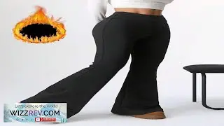 Women's Casual Solid Color High Waist Wide Leg Pants High Waist Design