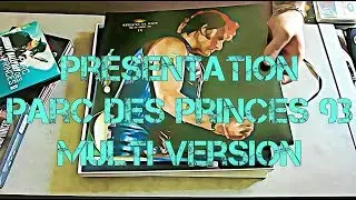 Présentation JOHNNY HALLYDAY PARC DES PRINCES 93 CD/DVD/VHS/VINYLE