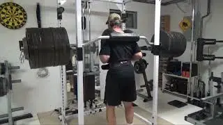 1,000 lb Loaded Carry using a Marrs Bar.