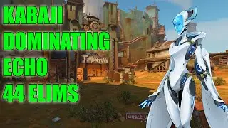 KABAJI ECHO DOMINATING 44 ELIMS - TOP 500 OVERWATCH SEASON 21