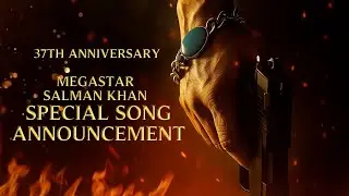37 Years Of Entertainer Salman Khan The People&rsquo;s Man Tribute Announcement Teaser🫡