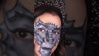 Dragon Face Paint Tutorial. Learn to face paint with me. #facepaint #facepainttutorials