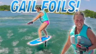 Двойные фойлинги с Гейл! Отличное время после Nautique Regatta!