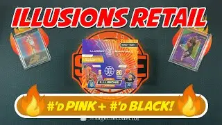 2020-21 Illusions Basketball Retail Box 🔥 #'d Pink + #'d Black!