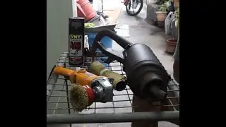 Exhaust Pipe Restoration Using VHT Flame Proof