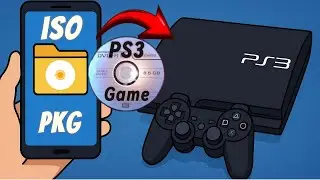 ★ Telefondan PS3&rsquo;e  Oyun Aktarmanın En basit yolu ★ USB'siz WiFi Y&ouml;ntemi #playstation 3