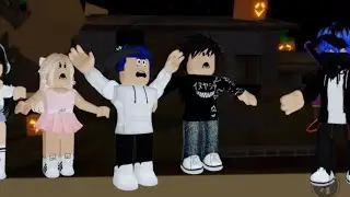 MIDDLE SCHOOL GOES TO HAUNTED HOUSE BASEMENT | Roblox Brookhaven RP🏡