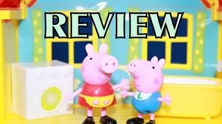 Peppa Pig Hide Peek 'n Surprise Playhouse Peppa George Toy Review