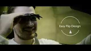 Polarized Sunglasses in multi-function, fit-over design, flippable and switchable lenses.