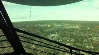 Autoland Approach into Heathrow for Collimated Mirror test