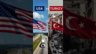 USA vs Turkey: Same Roads, Different Rules#usaroadrules #americandriving #caraccident #shortvideo