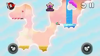Super Flappy Golf - Skies Hole 2 in 2 Flaps!