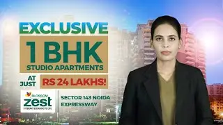 Studio apartment | Sector 143, Noida expressway | 24 lacs onwards | Blossom Zest