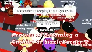 Process of Becoming a Cashier at SizzleBurger 2