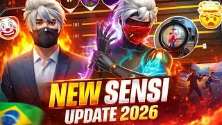 BEST SENSI OF 2026 🥵😈 || MAKE YOUR 🫵 OWN SENSITIVITY 💯 IN FREE FIRE🔥 || THE NIGHTMARE 