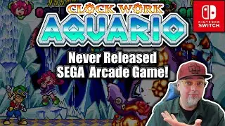Никогда не выходившая аркадная игра SEGA Clockwork Aquario восстановлена ​​на Nintendo Switch!