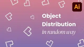 Fastest way to distribute objects randomly in Illustrator &bull; Pixel Piece &bull; Graphic design tutorial
