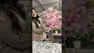 Made a lily bouquet 🎀 #trendingshorts #lilies #lily #ramobuchon #florist #flowers