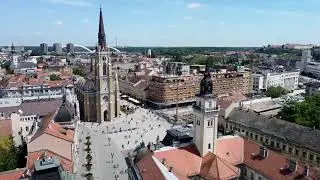 🇷🇸 Novi Sad Drone Tour 4K 🌇 | Stunning Aerial View of Serbia&rsquo;s Hidden Gem ✨