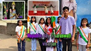Republic day & saraswati visarjan..|| P ᴀ ɴ k ᴜ__ vlogs 
