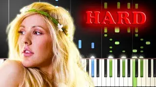 ELLIE GOULDING - BURN - Piano Tutorial