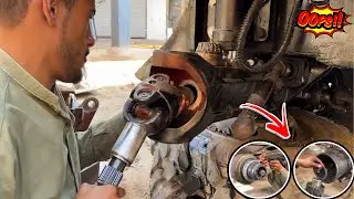 IMPOSSIBLE Excavator Tire Repair | Broken Bearings & Shattered Seal Replacement