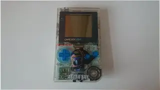 Rare 'Clear' AstroBoy Gameboy Light review