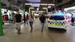 Spain Salou Shopping At Night September 2022
