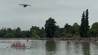 Demo IA 63 Pampa II de la Fuerza Aérea de Argentina en el Parque San Martin Mendoza