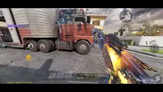 m13 morningstar mythic  with Damascus / gold / platinum camo codm