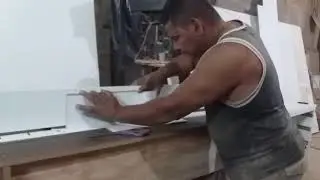 usando a coladeiras de borda caseira