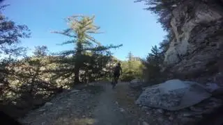 Start of Strawberry Peak