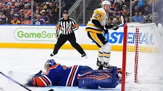 Penguins drop 3 in 37 SECONDS against Jarry!