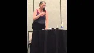 Carol Queen Reading An Exert of The Sex & Pleasure Book, at Good Vibrations book release party.