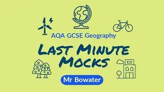 Last Minute Mocks - AQA GCSE Geography mock exams with NO writing!