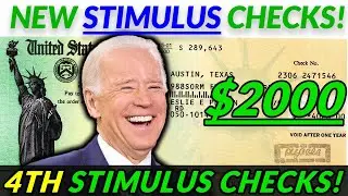STIMULUS UPDATE - 4TH STIMULUS CHECK! - NEW $3 TRILLION STIMULUS PACKAGE INFO! SSI,SSDI CHECK UPDATE