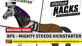 Boss Fight Studio Mighty Steeds Kickstarter! The Full Force News Burst!