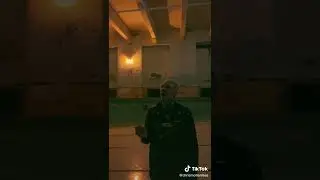 Chris Motionless singing in a hunted pool