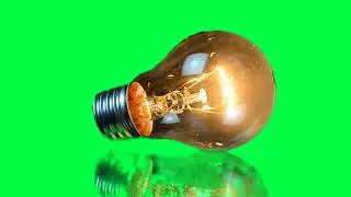 Light bulb green screen effects || Green Screen Background || bulb 💡 Green Screen