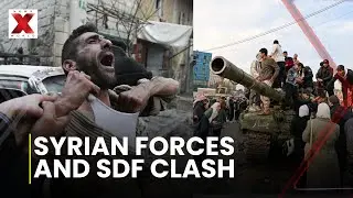 Syrian forces and SDF clash:5 Dead in Kurdish led fighters battle Syrian forces Aleppo| NewsX World