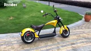Citycoco 2000w electric scooter Rooder R804 m1 with eec coc wholesale price