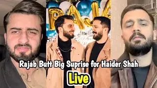 Haider Shah is Back | Live with Haider Shah and Rajab Butt | 17 January
