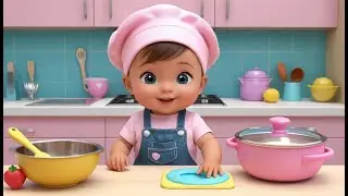 Learn Fun Kitchen Tools 🍴👶 | Interactive Cooking & Learning Song for Little Kids
