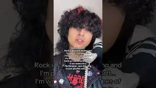 I&rsquo;m proof that rock isn&rsquo;t dead (song: Smile by Fatehartt)
