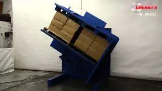 SC Pallet Inverter: Double Wide Basket for Handling Two Loads at Once
