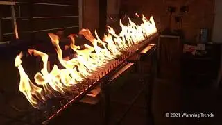 Warming Trends: Custom Linear Burner