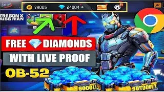 OB-52 FREE FIRE NEW MENU MODE🔥 NEW DIAMONDS TRICK💎|| MENU MODE FILE 🗃️ IN MOBILE 📲