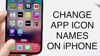Как изменить название приложения на iPhone/iPad! (2023)